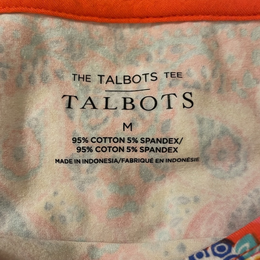 TALBOTS - Women’s TEE, Size M - Picture 4 of 4